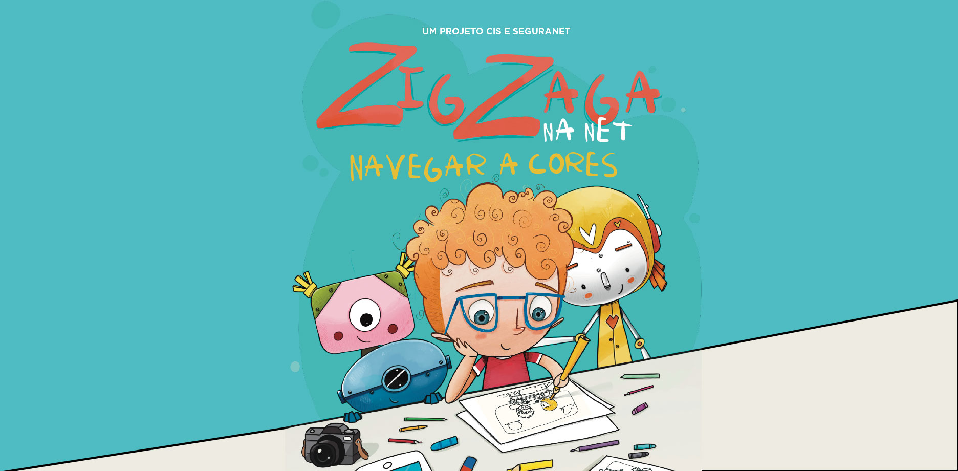 Livro ZigZaga na NET Navegar a Cores